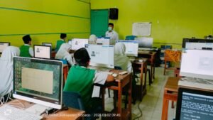 Asah Kesiapan Siswa, MIN 2 Sidoarjo Sukses Gelar Simulasi TKA Gelombang 1